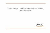 Amazon Virtual Private CloudAmazon always assigns your VPC a unique IPv6 CIDR block. If your IPv6 CIDR blocks are unique but your IPv4 blocks are not, you cannot create the peering