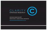Clarity Early Adopter Study 2019 Clarity Contacts Alasdair ...claritystrategicresearch.com.au/wp-content/uploads/...must help consumers embrace technology… 3. Understand how technology