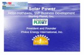 Philos Energy Cincinnati Presobeaucag/Classes/SolarPowerForAfrica... · The Lord House—Solar Design Associates . Solar Patriot – June, 2005 The Solar Roof features 36 PVL 128