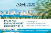 PARTNER Exhibit Space ENGAGEMENT · attend ACE’s Annual Meeting. ACE’s strength lies in our diverse membership of more than 1,700 colleges and universities, related associations,