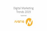 Digital Marketing Trends 2018 · 2020-06-30 · Top-rated digital marketing techniques 2017 Content marketing Big Data Marketing Automation Mobile marketing Social media marketing