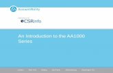 An Introduction to the AA1000 Series - CSRinfo...NFC - Oyster Near Field Communication Identification  5329000000