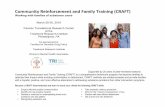 Community Reinforcement and Family Training (CRAFT)fsdp.org/content/uploads/2016/03/CRAFT_BROCHURE... · including “Get Your Loved One Sober: Alternatives to Nagging, Pleading and