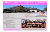 HOLY TRINITY CATHOLIC CHURCH MONT BELVIEU, TEXAS Holy … · New Year’s Eve, 6pm Mass New Year’s Day, 8:30 & 10:30am Masses From the Diocese…. Married Outside the Church? If