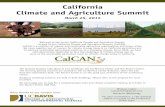 California Climate and Agriculture Summit€¦ · Many thanks to our campus host: The Summit sessions take place in two buildings: the Conference Center and the Alumni Center. The
