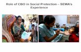 Role of CBO in Social Protection – SEWA’s Experiencepolyucrdn.eksx.com/userfiles/file/Ms_ Mittal Hiteshbhai... · 2013-06-18 · •Housing •Pension. SEWA ... cooperative 400