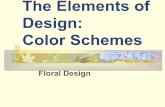 The Elements of Design: Color Schemesbishopaged.weebly.com/uploads/3/7/4/9/37498793/color_schemes.pdfrelationship on the color wheel. n Possible Color Schemes include: n Monochromatic