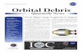 National Aeronautics and Space Administration ... - NASA · NASA ODPO's Large Constellation Study 4 ORDEM Interpola-tion—a Review and Prospectus 8 Orbital Debris Analyst 9 Conference