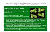 Creating The Charms of Duckweed, An Educational Website · Botanical Consultant for the Palomar College Arboretum and editor of the Friend's of the Palomar College Arboretum Newsletter