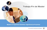 Trabajo Fin de Master - UCM · 2018-11-08 · Directores: Arturo Romero Salvador y Aurora Santos López ... Trabajos Fin de Master en Empresas o Centros de Investigación distintos