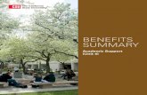 Benefits Summary Academic Support Unit 4 - CSU, Chico · This summary provides an overview of systemwide benefits generally available to Academic Support (Unit 4) employees of the