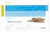Environmental Product Declaration - Loft Insulation · Glass mineral wool insulation is intended for thermal and acoustic insulation, as well as for fire prevention in building and