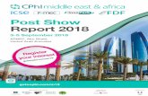 Post Show Report 2018...2 / Show Profile Visitors: Facts & Figures 2018 / 3 CPhI Middle East & Africa 2018 welcomed 3,642 unique attendees from 97 countries. With 35 countries represented