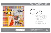 Education kit - Tasmanian Museum and Art Gallery · Custom House administration reception Macquarie Street to first floor UP Commissariat Store ningenneh tunapry ... of sculpture,