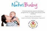 A contemporary parent education programme on infant and ... · exclusive breastfeeding below 6 months increased from 21% in 2010 to 43% in 2013. • For complementary feeding, only