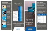 Installation Guidelines Acoustic Performance …...Dunlop Hard Flooring Underlay Features and Benefits Installation Guidelines Roll out the selected Dunlop hard flooring underlay and