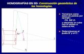 HOMOGRAFÍAS EN 3D: Construcción geométrica de las homologías.lab-cad.umh.es/descargas_archivos/ejemplos_homograf3D.pdf · Hiperboloide elíptico (2-2’) HOMOGRAFÍAS EN 3D: Aplicación