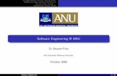 Software Engineering @ ANUcourses.cecs.anu.edu.au/courses/archive/comp2110... · • Software systems engineering industry - 20 years ... Our students are developing software which