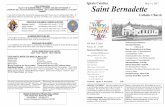 Iglesia Catolica May 14, 2017 Saint Bernadettemyplace.frontier.com/~st_bernadette/bulletins/Bulletin 051417.pdf · CLASSES RESUME SEPTEMBER 17 ... Rebecca Snyder Brody Lyons Offertory