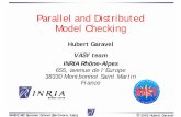 Parallel and Distributed Model Checking2. Data parallel machines (SIMD) • Dedicated hardware for data parallel (regular) programs • Require special languages and compilers •