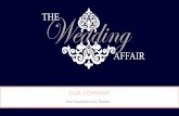 Our company credentials - The Wedding Affair · TWA –The Wedding Affair, WH –WeddingHour, Prices exclude VAT • Complimentary Listing if Exhibiting with The Wedding Affair •
