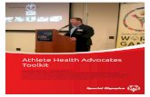 Athlete Health Advocates Toolkit - SpecialOlympics.orgmedia.specialolympics.org/soi/files/healthy... · Athlete Health Advocates 2 I. Project planning 2 II. Implementation Process