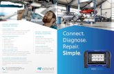 MITCHELL DIAGNOSTICS OPTIONAL ACCESSORIES: Connect ... · BEST IN CLASS VEHICLE COVERAGE Powered by Bosch, Mitchell Diagnostics™ has extensive vehicle coverage, including Domestic,