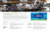 SAP Business ByDesign A complete cloud solution built to power SAP Business ByDesign gives fast-growing
