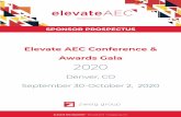 Elevate AEC Conference & Awards Gala 2020...The Elevate AEC Conference & Awards Gala, previously known as the Hot Firm and A/E Industry Awards Conference, is Zweig Group’s annual
