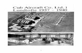 The Danish Cub Aircraft Co. Ltd. cubs.pdf · Danish/American Jan Klint, who should organize the new factory. Hedegaard returned in December and on the 14th the contract was finalized