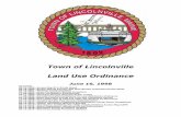 Town of Lincolnville Land Use Ordinance · 2019-10-29 · Town of Lincolnville Land Use Ordinance June 16, 1998 Amended: 06-15-1999—Access Mng Rt 1/Errata Sheet 06-20-2000—Access