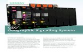 GEO Geographic Signaling SystemGEO ® supports coded track applications, coded line applications, and vital radio based signaling. Vital network applications are supported via spread-spectrum