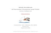 Math Handbook of Formulas, Processes and TricksCopyright 2010‐2018, Earl Whitney, Reno NV. All Rights Reserved Math Handbook of Formulas, Processes and Tricks () Geometry Prepared