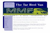 NORTH CAROLINA MOVERS ASSOCIATION The Tar Heel Van … · Conference of State Transportation Regulatory Specialists (the association of regulators, whose meeting coincides with ours),
