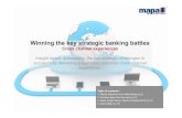 Winning the key strategic banking battles · La Caixa (ES) Swedbank (SE) NatWest (UK) Identification number and password similar to desktop banking 3 different alternatives available