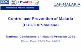 Control and Prevention of Malaria (URC/CAP-Malaria) Report 2012/13... · 3. Battambang 2-Battambang* 354,403 1 2011 3-Sampov Loun* 120,525 1 2011 4-Maung Russey 197,992 2 2011 4.