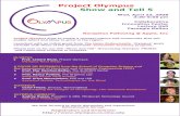 Project Olympus Show and Tell 5 - Homepage - CMU · 2018-07-03 · Medical Devices PLSG IDEA FOUNDRY Electronics /Embedded S ystems Robotics O L Y (TTC) S ITIES / a ging $$ ItiWk(IW)