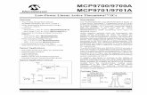 Low-Power Linear Active Thermistor ICs · 2011-07-04 · Typical Application Circuit Description The MCP9700/9700A and MCP9701/9701A family of Linear Active Thermistor™ Intergrated