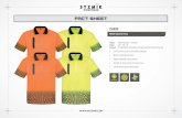 MENS TRACKS POLO...FACT SHEETFACT SHEET Fabric 100% Polyester - 175 GSM Sizes XXS - 5XL, 7XL Colours Orange/Navy, Yellow/Navy, Orange/Charcoal, Yellow/Charcoal 144 Filament supreme