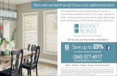We’re Budget Blinds, and we’re North America’s #1 provider ... · We’re Budget Blinds, and we’re North America’s #1 provider of custom window coverings. We do it all for