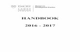 2017 Handbook Update Final Update - Emory Universityweb.gs.emory.edu/mdp/zdocuments_pdfs/mdphandbook.pdf · table of contents a. academic affairs 1 a.1. requirements for the mdp degree