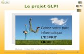 Le projet GLPI - Mathrice · Le projet GLPI c'est : Une association : Indepnet (structure de développement) ; 105 000 lignes de code ; 1 version tous les 6 mois depuis 2003 ; + de