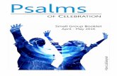Psalms of Celebration!...BMC has decided that for our Jubilee Year we will use some well-known Psalms to assist our spiritual reflection on the way we follow Jesus within the life