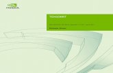 SWE-SWDOCTRT-001-RELN vTensorRT 5.1.2 RC | March 2019 ... · Chapter 1. TENSORRT OVERVIEW The core of NVIDIA TensorRT is a C++ library that facilitates high performance inference