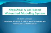 Dr. Barry M. Evans Penn State Institutes of Energy and the ... demo2.pdf•Core simulation model used is GWLF, which has been substantially enhanced over last 10 years (now GWLF-E)