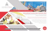 International Construction Contracts (I2C) · for construction law (AFDC), member of the council of the European Society for Construction Law then consulting engineering background