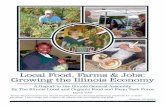 Local Food, Farms & Jobs: Growing the Illinois …...Local Food, Farms & Jobs: Growing the Illinois Economy 3 Illinois consumers spend $48 billion annually on food. The lion’s share