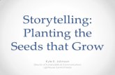 Storytelling: Planting the Seeds that Grow · Planting the Seeds that Grow Kyle E. Johnson Director of Sustainability & Communications Lighthouse Central Florida . Points along the
