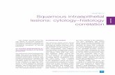 chapter Squamous intraepithelial lesions: cytology ... · the natural history of cervical precancer Cervical cancer has a long precursor stage. The cervix is accessible and sheds