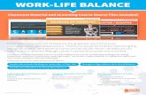 WORK-LIFE BALANCE - eLearning Brothers · 2019-07-15 · Explain What Work-Life Balance Looks Like in Their Life Recognize Signs When Life is Out of Balance Find Personal Solutions